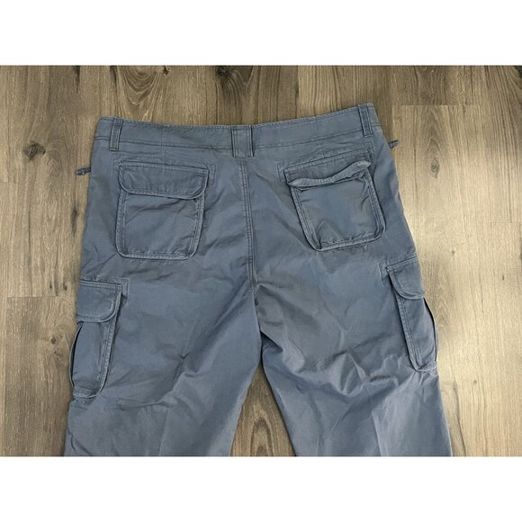 LL Bean Allagash Cargo Pants 30X29 Men's Natural Fit Asphalt color NWT - Picture 7 of 8